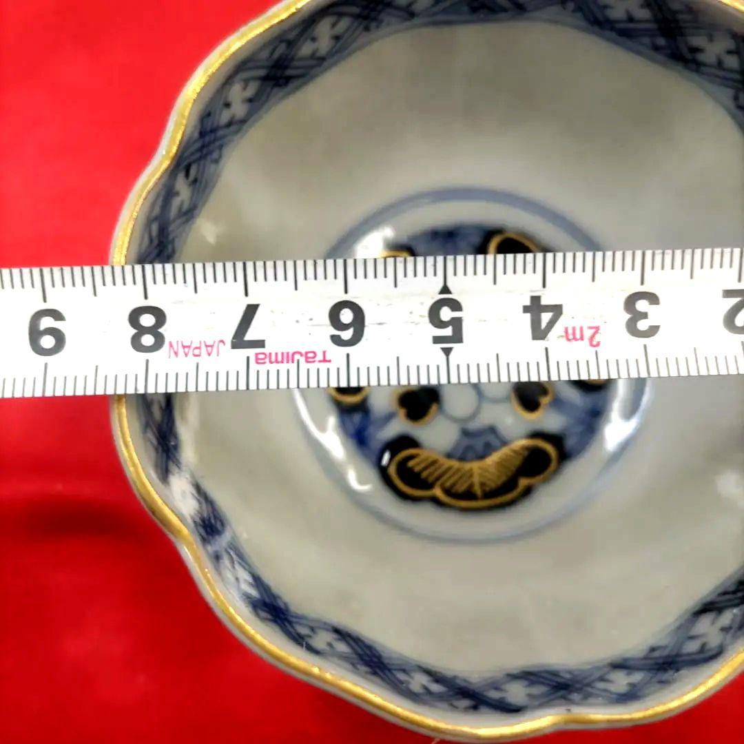 有田焼　伊万里焼　古伊万里　金彩　色絵　向付　蕎麦猪口　湯呑み　10客セット　②