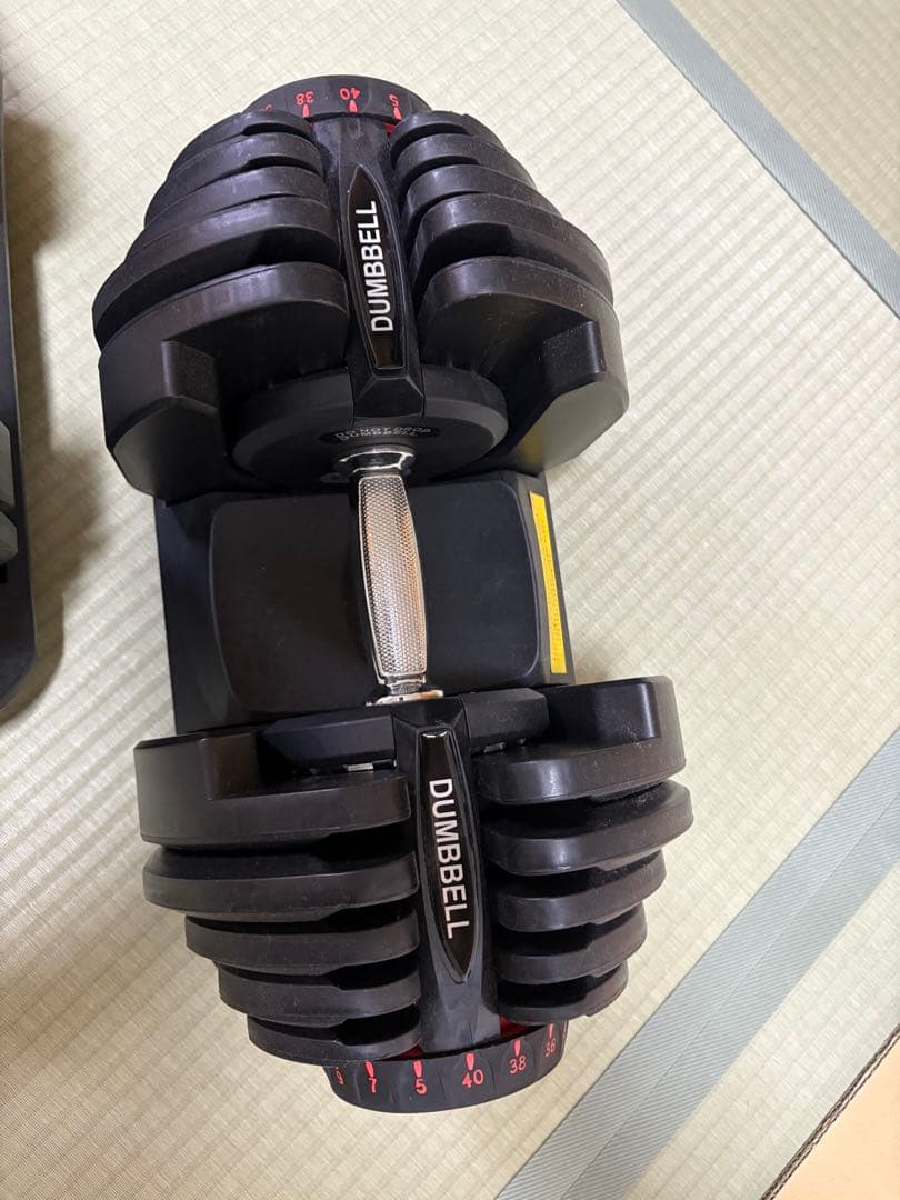 【直接引取限定】可変式ダンベル 40kg 2個セット アジャスタブルダンベル