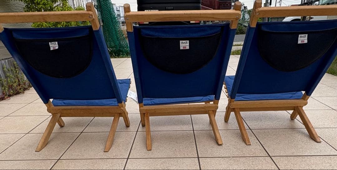 廃盤・希少✨BYER THE MAINE LOUNGER チェア3脚セット