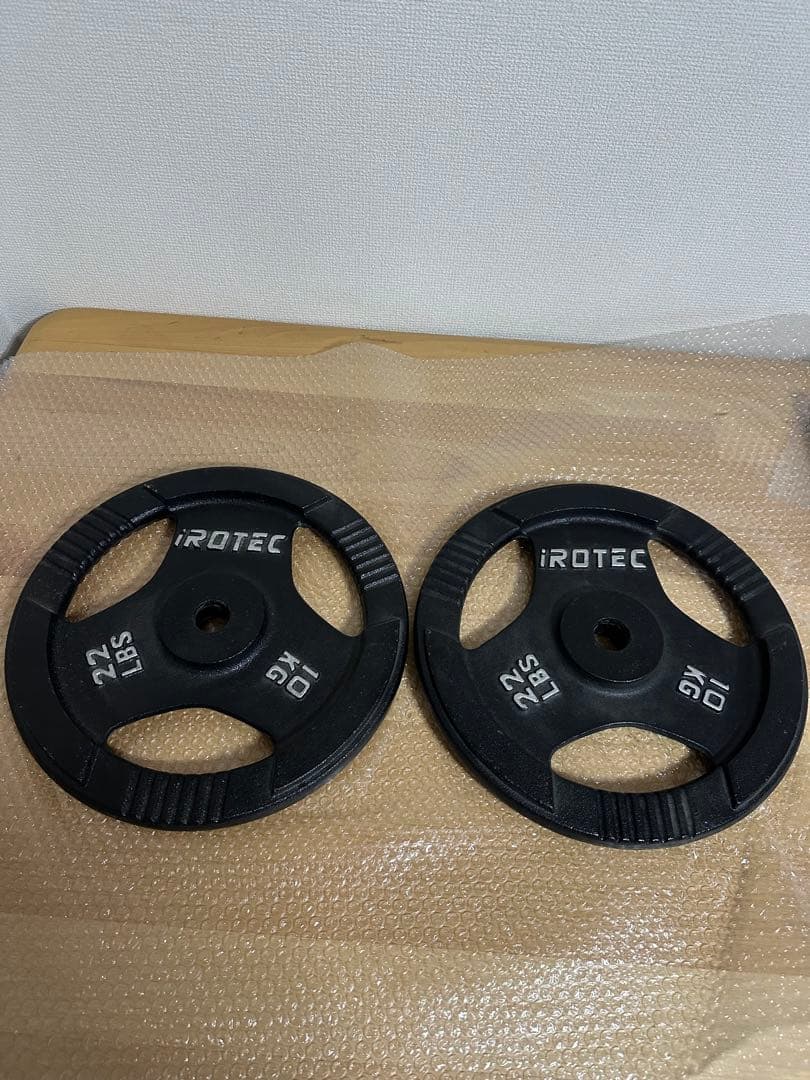 早い者勝ち アイロテック IROTEC プレート 10kg 2枚 20kgセット