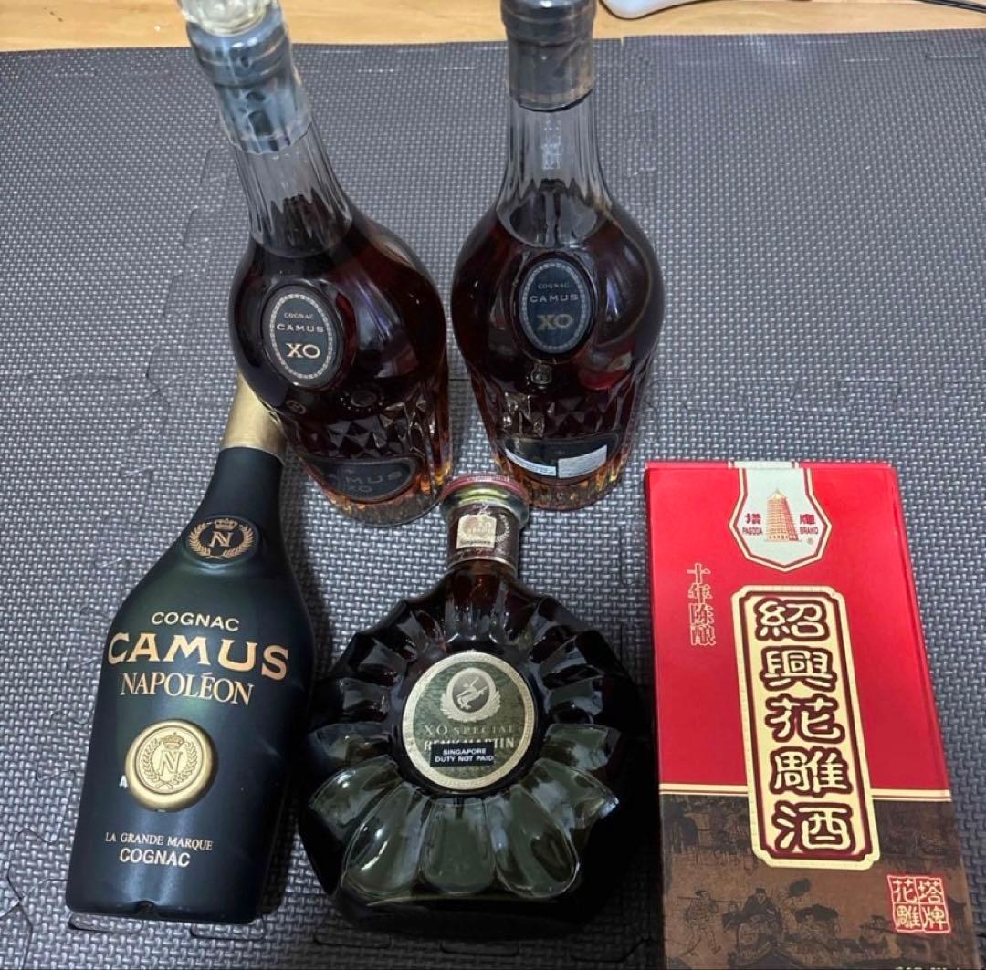 CAMUS XO & Napoleon ブランデーセット