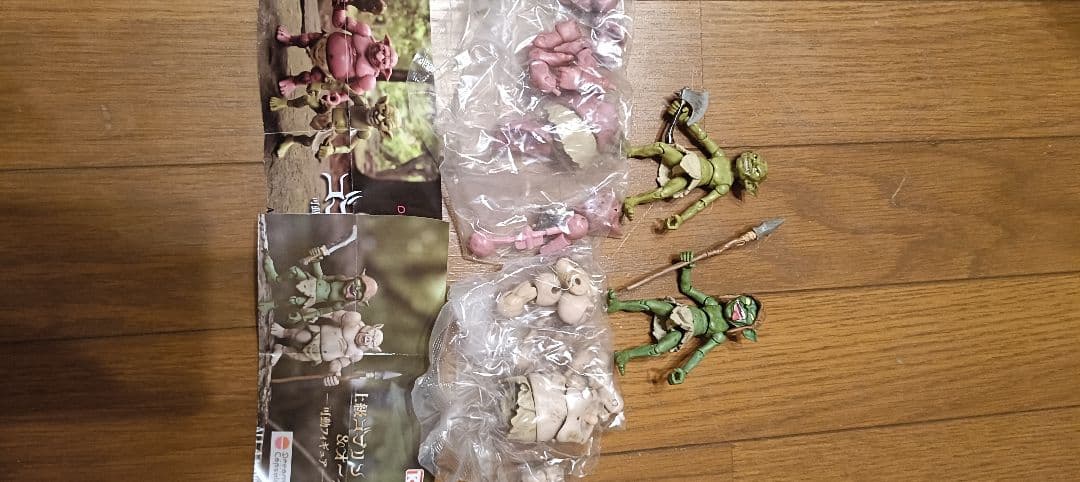 値下げ中！ガシャポンクエスト リンクトラベラーズまとめキャラセレ.素体有り＋α