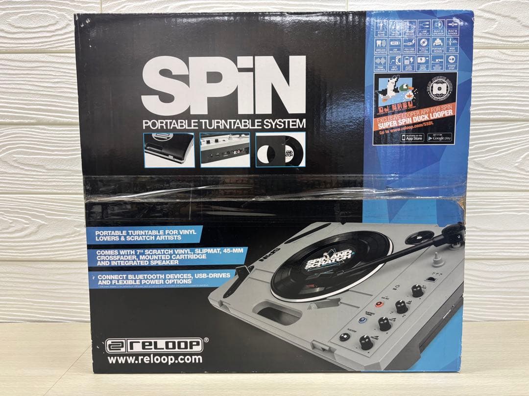 reloop ポータブル ターンテーブル spin 97