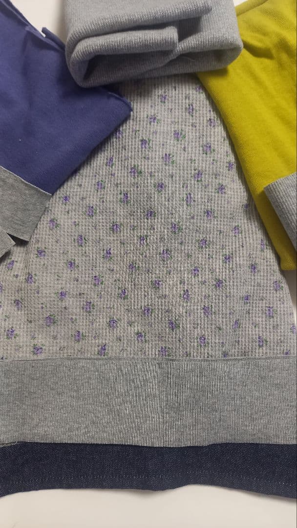 デニムスカート付き