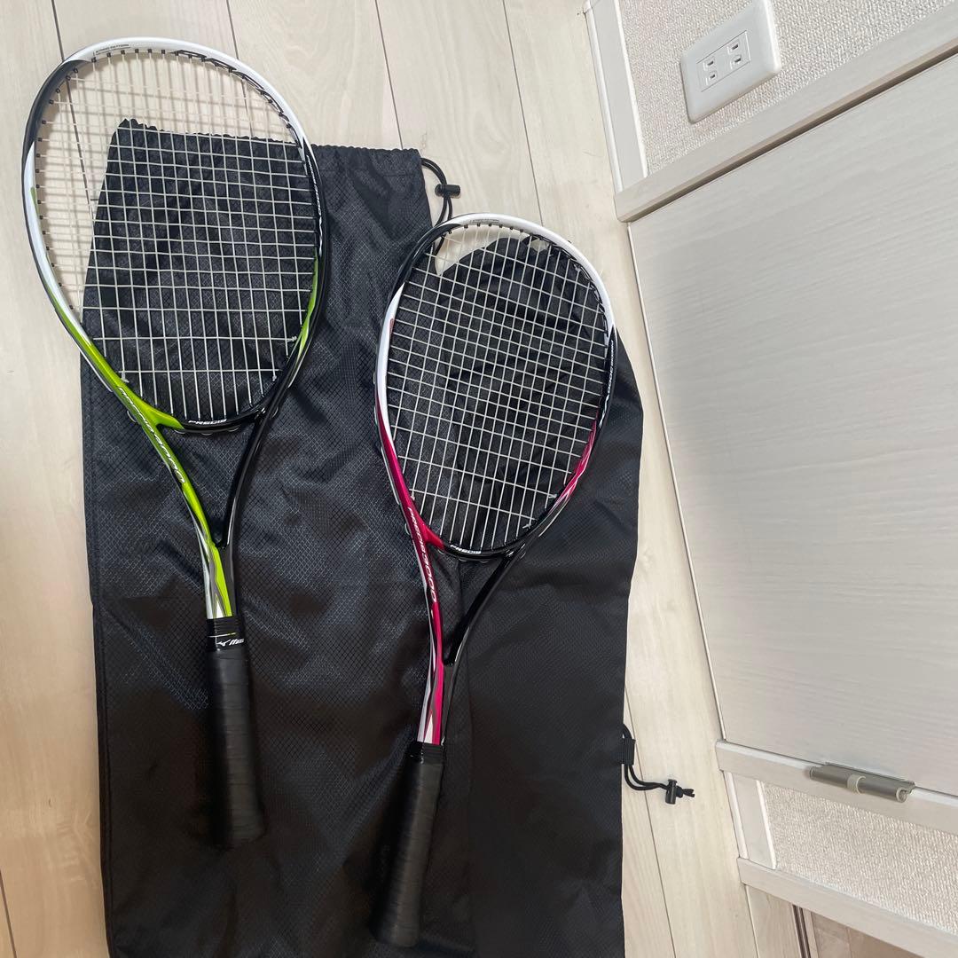 大*樹様 ソフトテニスラケット2本セット　ケース付き