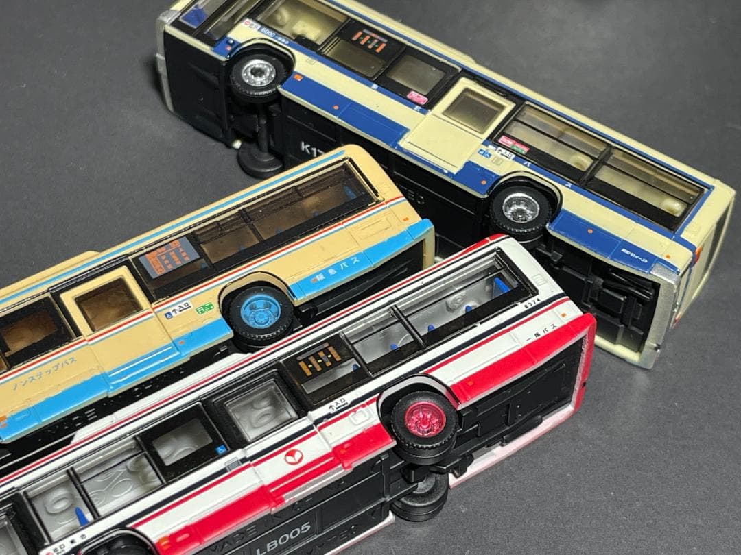 バスコレクション ジャンク品等まとめ 全国編 9台セット