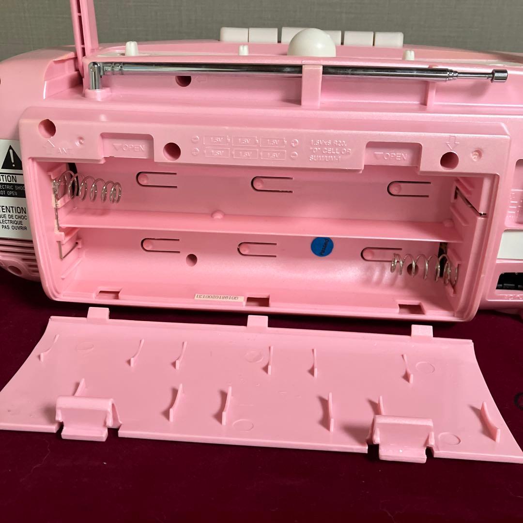 ハローキティ　サンリオ　ラジカセ　1998 ラジオ　FM AM レトロサンリオ