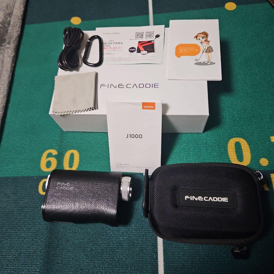 最終値下げです。FINE CADDIE J1000 ゴルフ用距離計