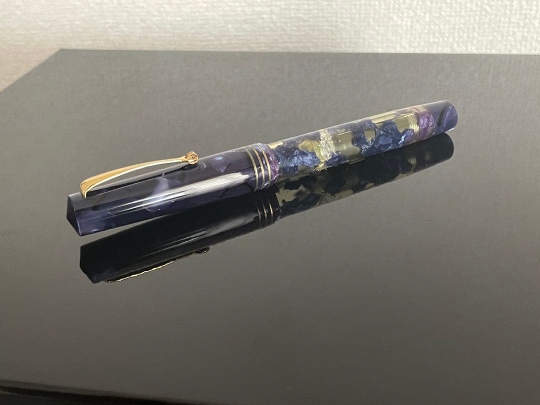 オマス ルーセンスブルー 万年筆