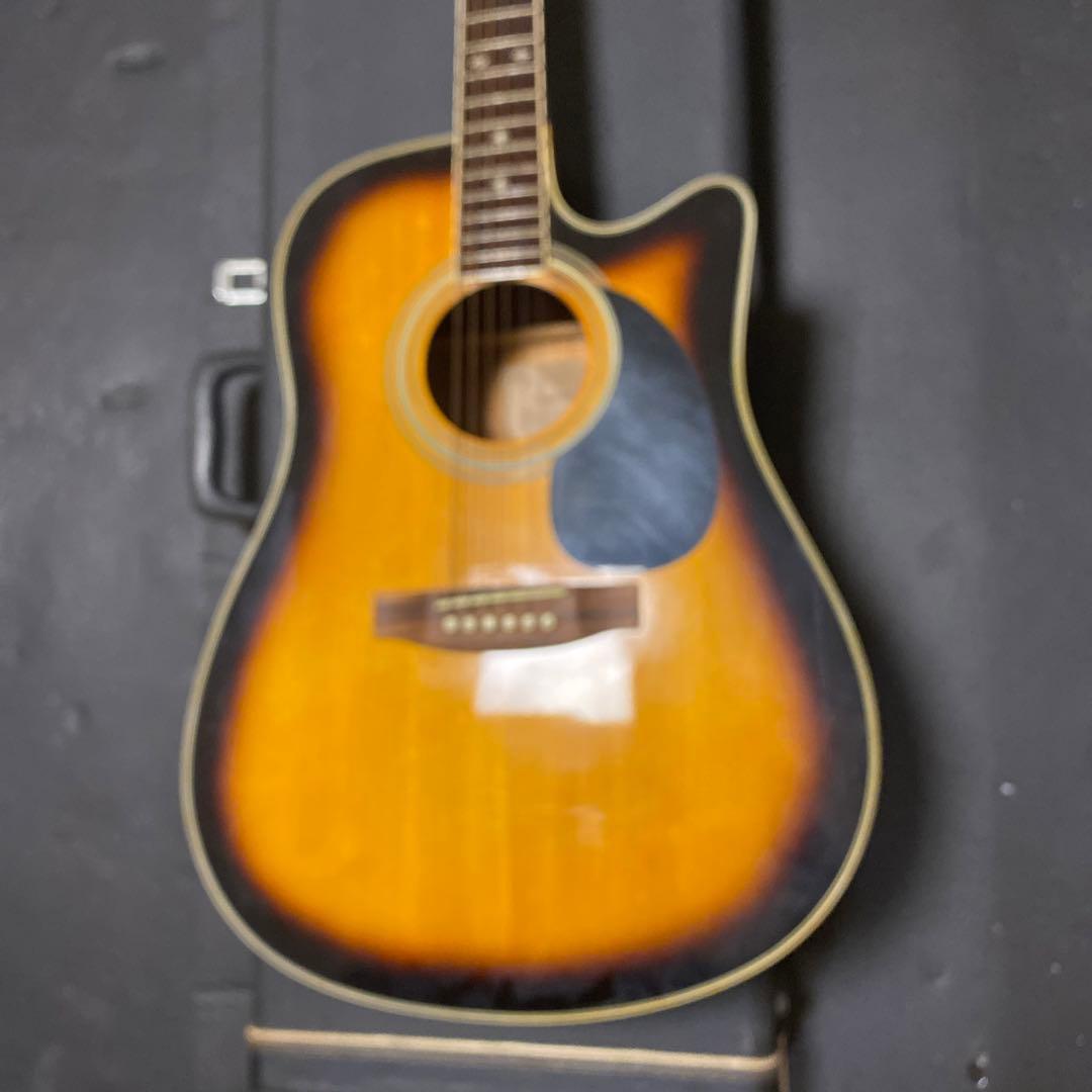 Saehan アコースティックギター サンバースト SDC-62 エレアコ