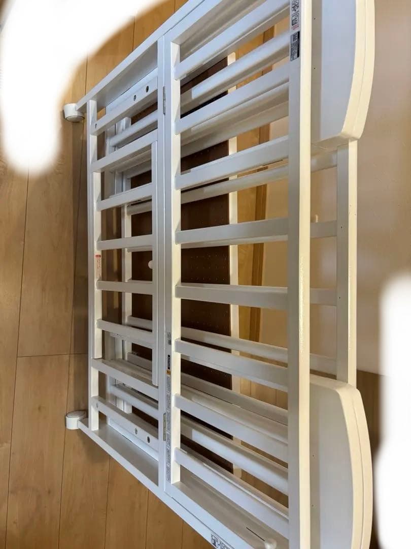 KATOJI カトージ　ベビーベッド　ホワイト　木製