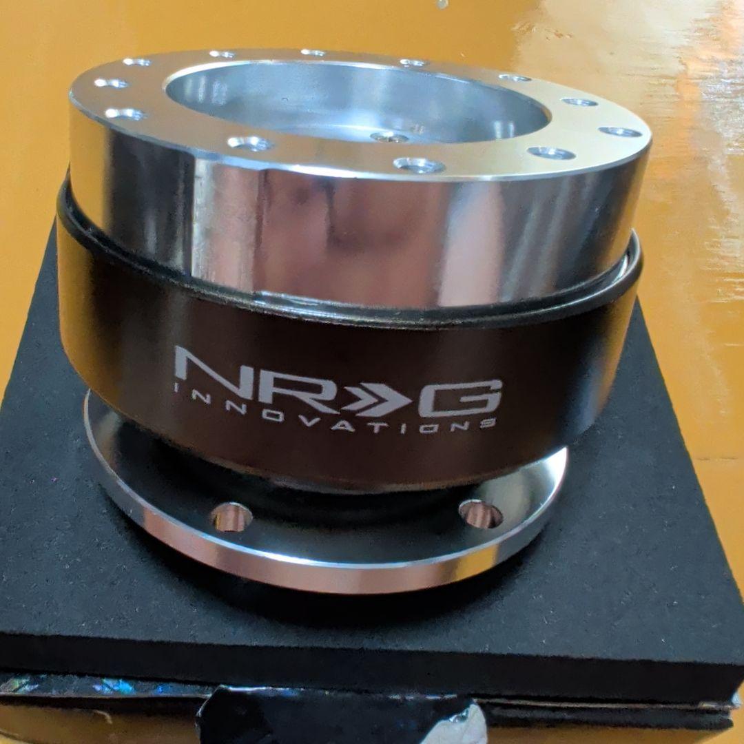 NRG SRK-200-1SL ステアリングハブ SFI認証 シルバー