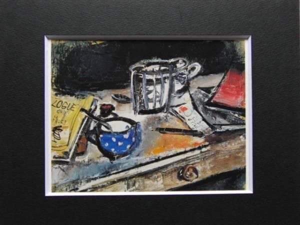 荻須　高徳、静物、希少画集画、風景、自然、静物、人気作家