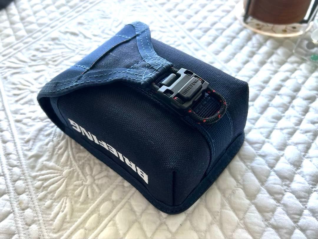 BRIEFING SCOPE BOX POUCH ネイビー スコープポーチ