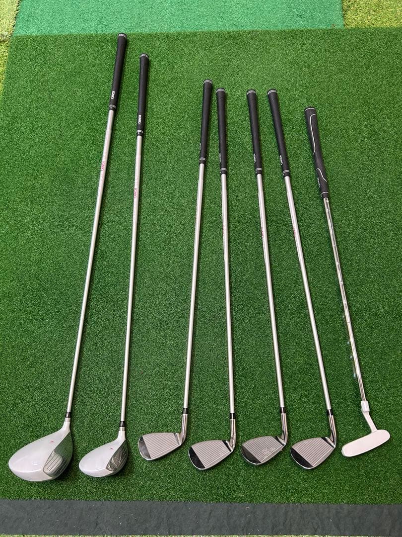 イグニオIGNIOレディース用ゴルフクラブセット☆初心者 7本セット