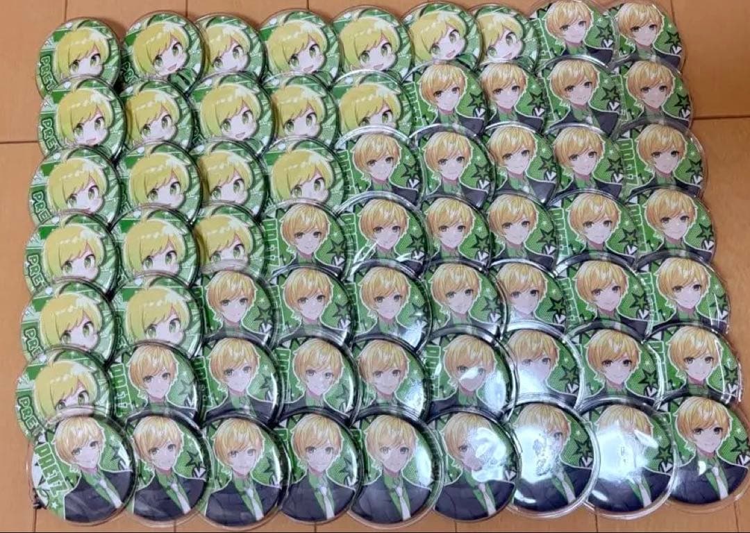 ❌バラ売り不可　A3痛バにピッタリ入る ぷりっつ1st缶バッジ63個セット