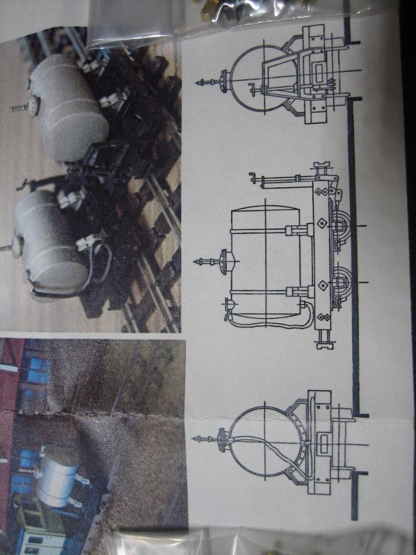 HOナロー／モデルワーゲン／木曽森林／丸型タンク車キット／真鍮精密／未組立
