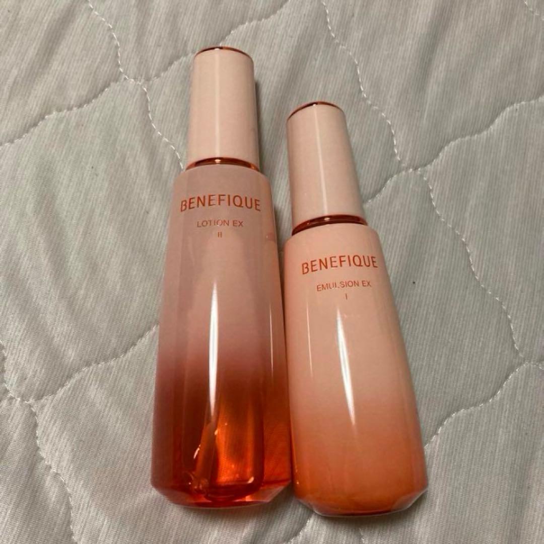 BENEFIQUE ローション EX II & エマルジョン EX I