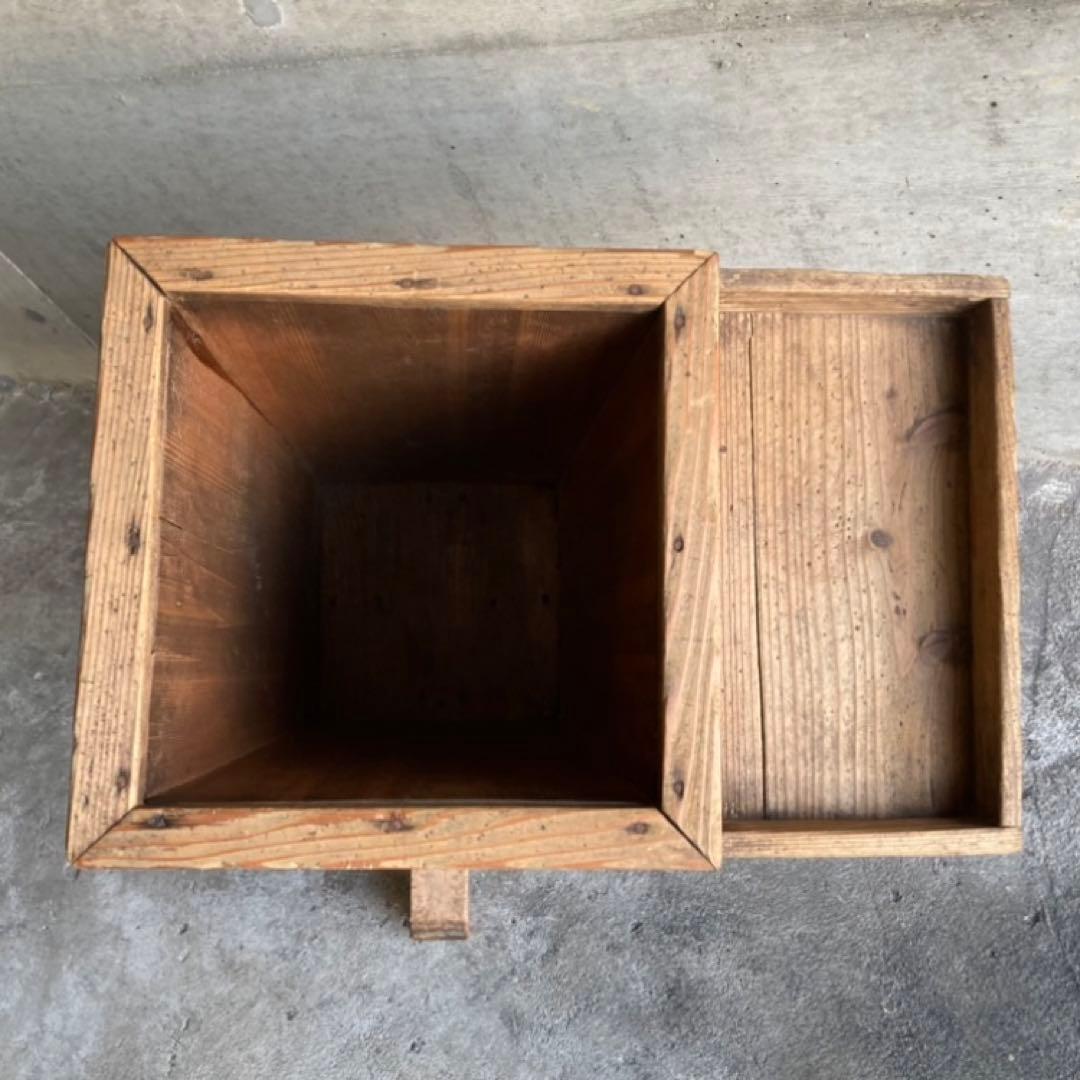 古い木製スタンド ホルダー ラック 収納 傘立て 棚 台 大型 和風 レトロ