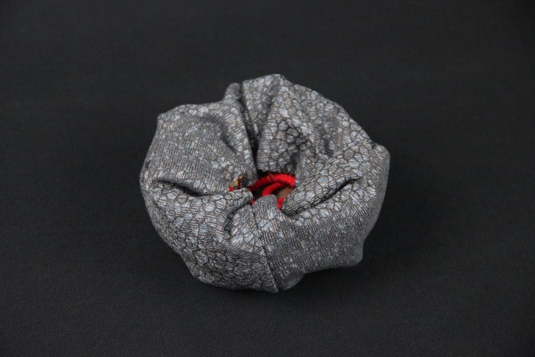 楽焼　焼締茶碗　花押款　時代物　抹茶碗　茶道具 仕覆付 EN5-20