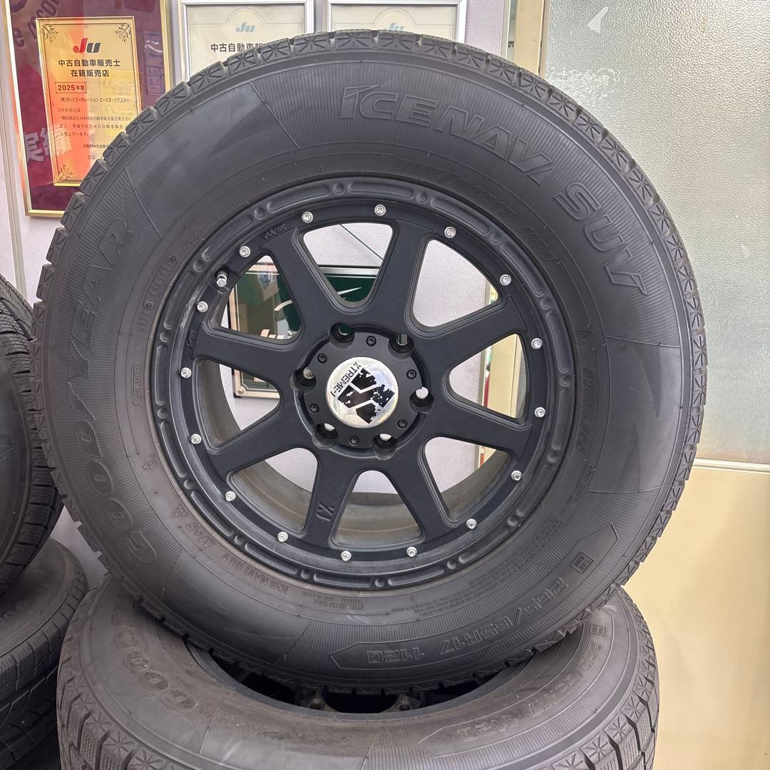 グッドイヤーICENAVI 265/65R17タイヤ・ホイルセット大阪引取りのみ