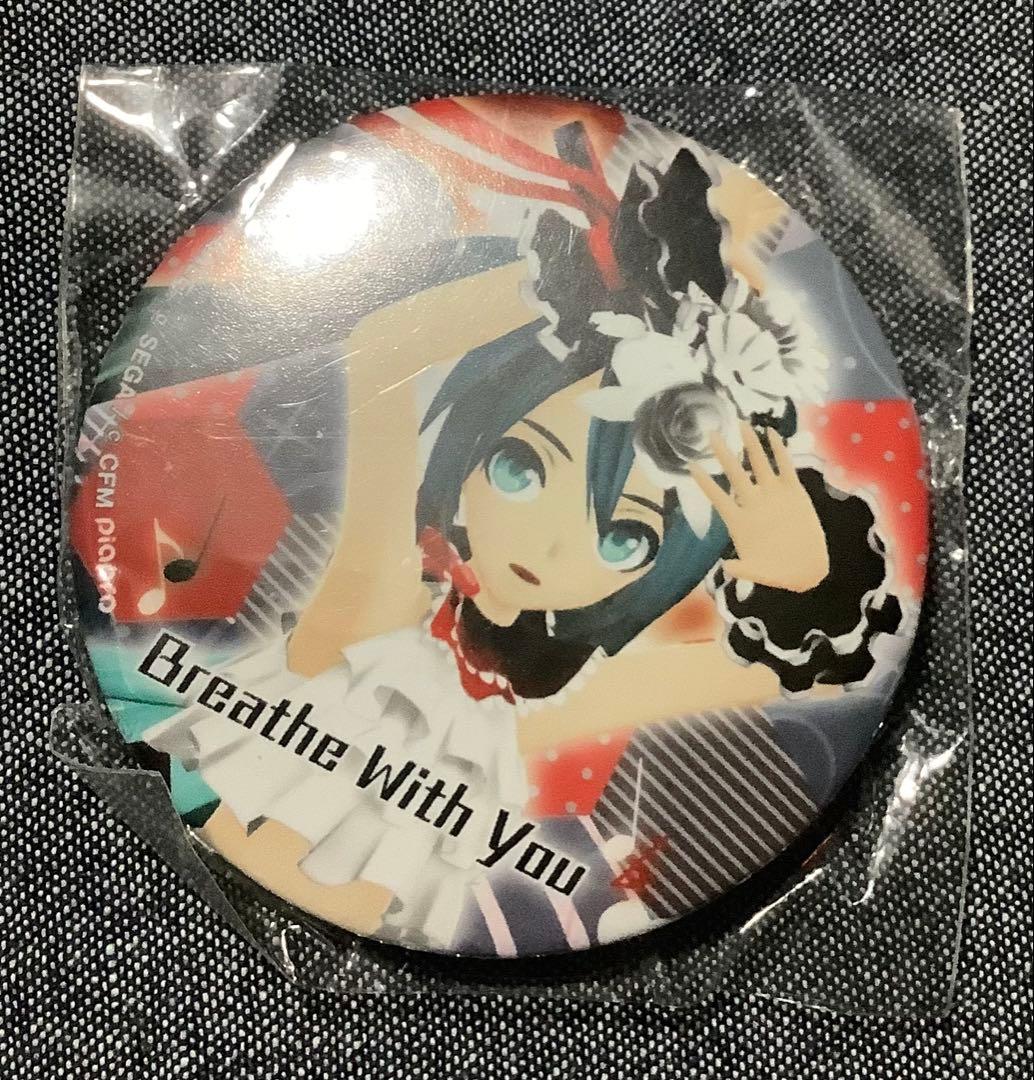 初音ミク　ねんどろいどこ〜で　ブレス•ユー　缶バッジ