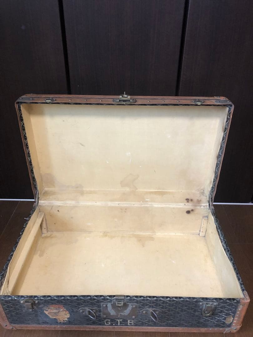 【希少】ゴヤールヴィンテージトランクケース1930年代 GOYARD