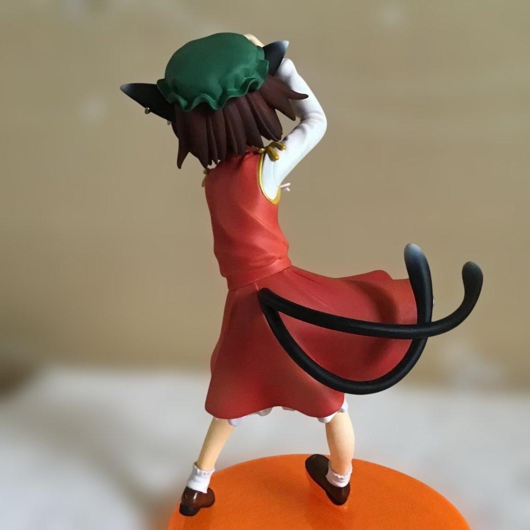 東方project 橙　フィギュアセット　破損あり中古品