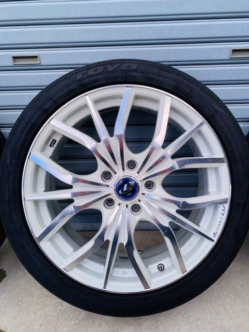 ちゃーちゃん 専用　18インチ　レオニスLV ホワイト&ポリッシュ