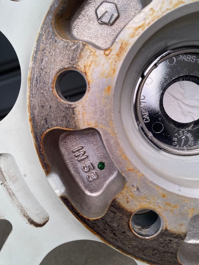 ちゃーちゃん 専用　18インチ　レオニスLV ホワイト&ポリッシュ