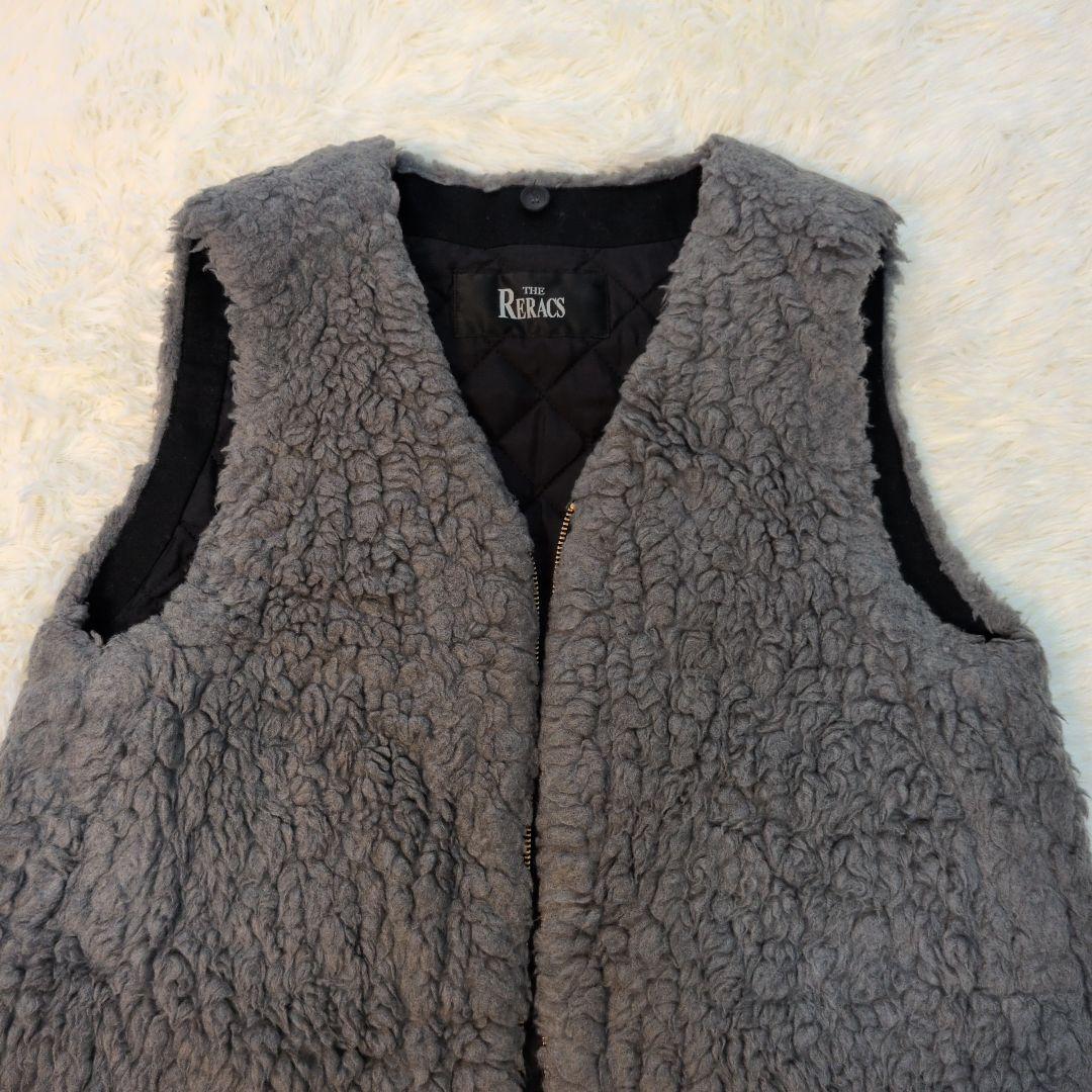 【美品】【THE RERACS】ボアライナー付き モッズコート　サイズ38