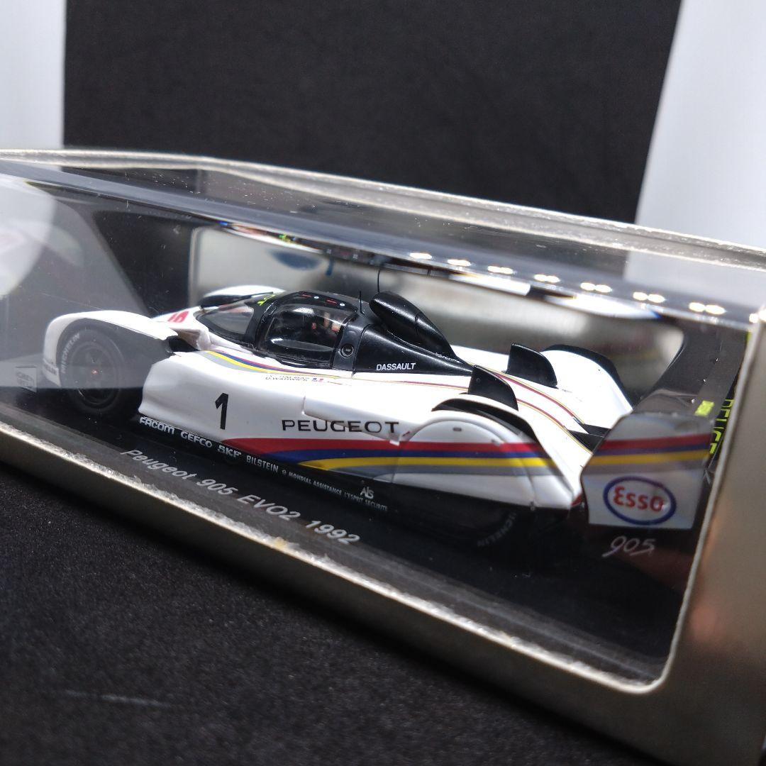 スパーク 1/43 プジョー 905 エボ2 1992 SWC マニクール