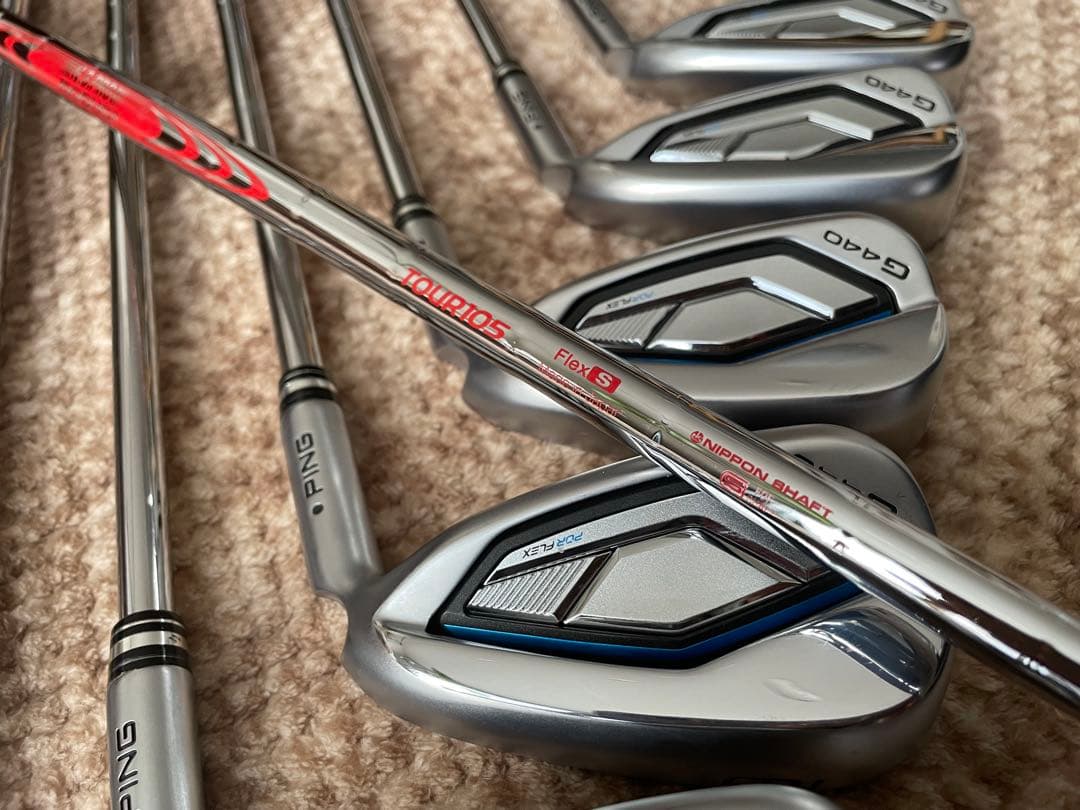 ピン　G440 【極美品】【特注】アイアン　6番〜56度　モーダス105