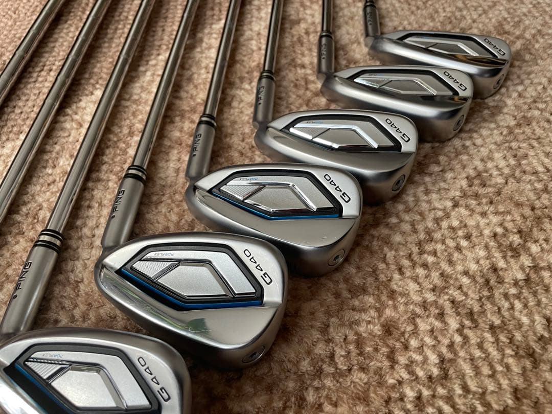 ピン　G440 【極美品】【特注】アイアン　6番〜56度　モーダス105