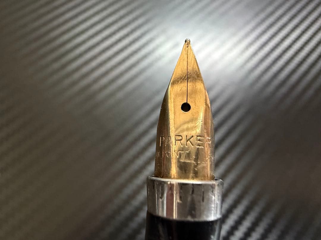 極美品 パーカー 75 シズレ XF 極細字 万年筆 スターリングシルバー