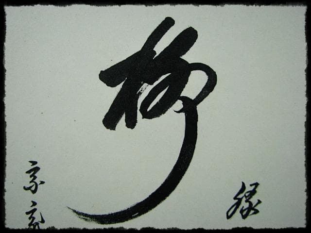 鵬雲斎 大宗匠 柳緑 裏千家 15代 玄室 色紙 肉筆 茶道具 u36