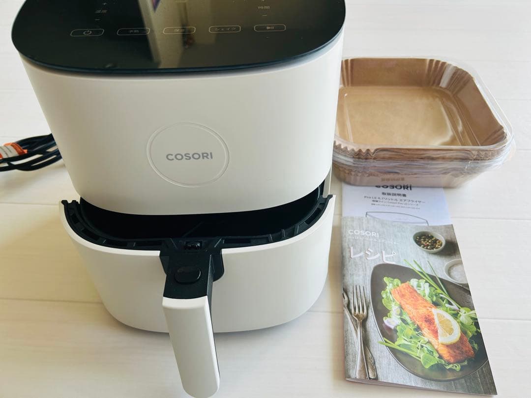 COSORI4.7L エアフライヤー 電気フライヤー 家庭用 1-6人
