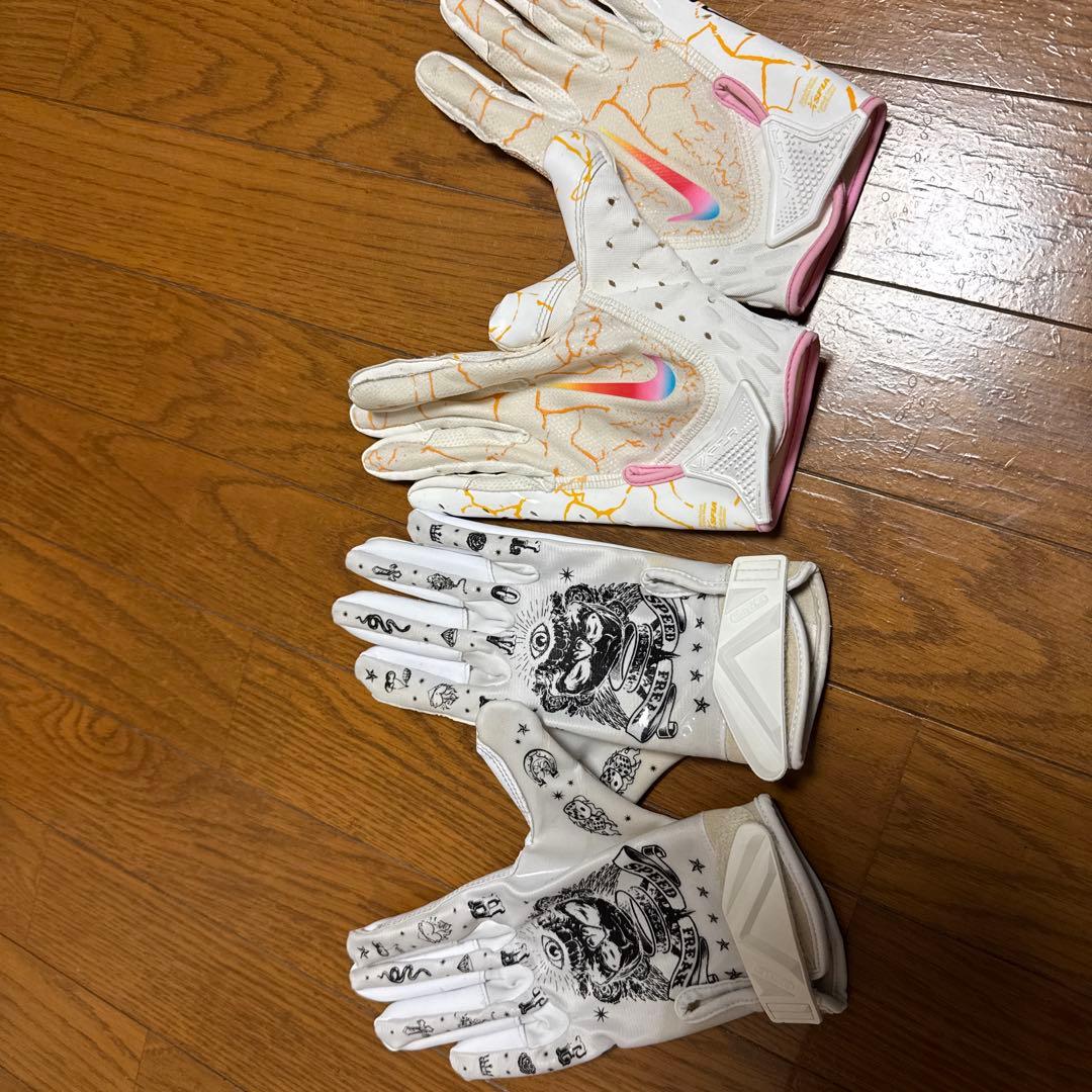 Nike アメリカンフットボールグローブ 2点セット