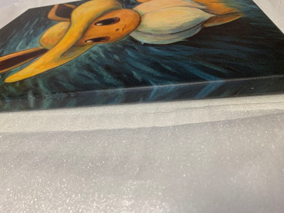 (証明書付き)ポケモン ゴッホ展 イーブイ キャンバスゴッホイーブイ