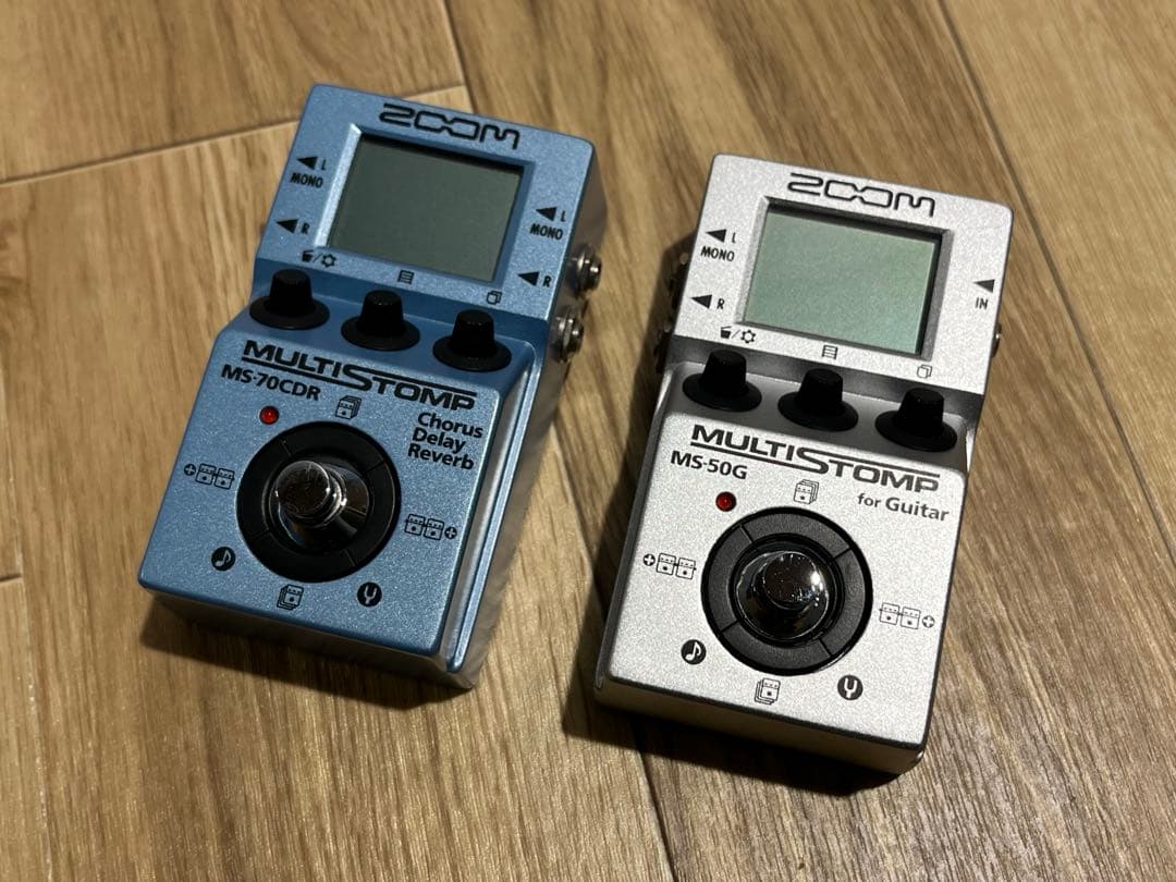ZOOM MS-50G & MS-70CDR ギターエフェクターセット