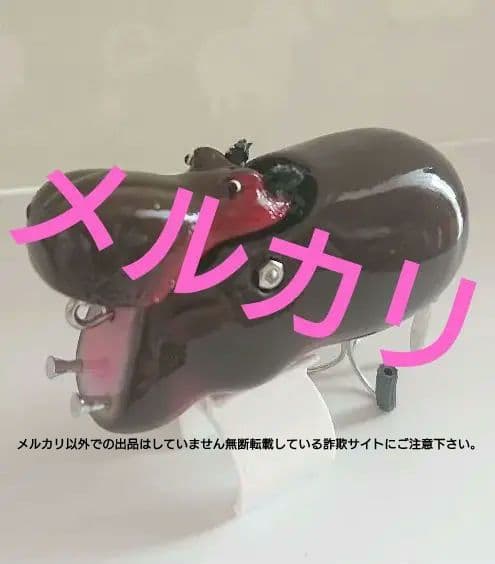 河馬の♂　カバ　ルアー　激レア　ハンドメイドルアー　トップウォーター