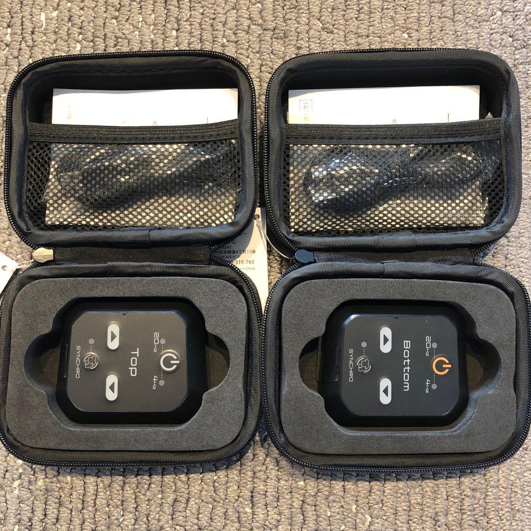 み*!様 シックスパッド パワースーツ　トップ（Mサイズ）＆ボトム（Lサイズ）セ