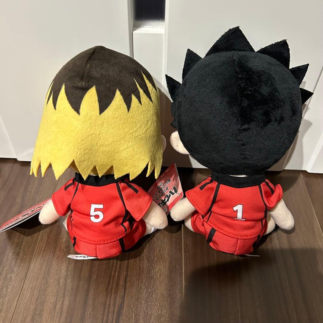 ハイキュー　オリジナルぬいぐるみ　エラー品　レア景品　研磨　黒尾