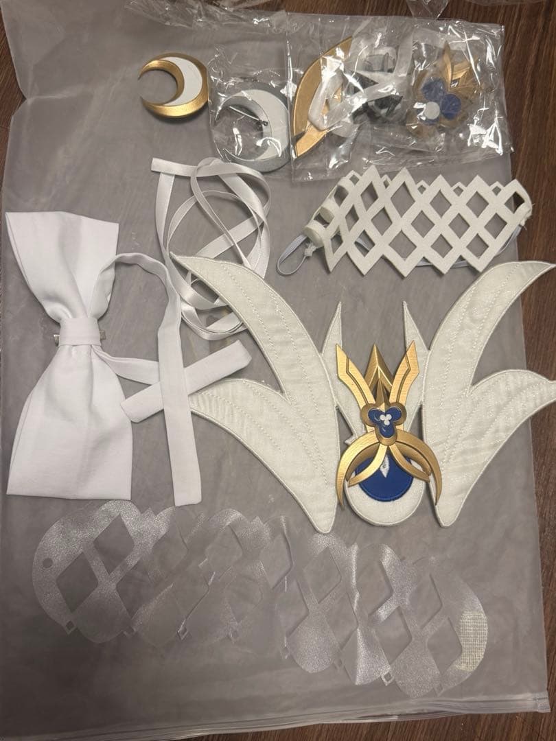 即発送 原神少女　コロンビーナコスプレ ウィッグ 靴付き フルセット