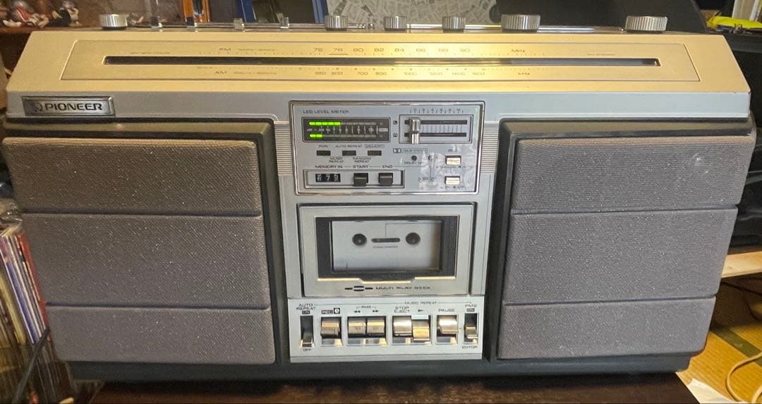 Pioneer SK-70 ジャンク　カセット・ラジオ動作確認