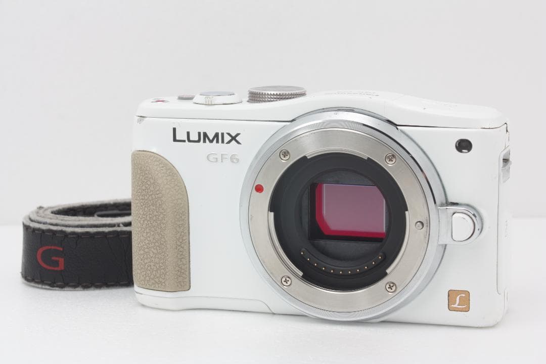 ルミックス LUMIX DMC-GF6 ボディ ホワイト 完動品 #345a