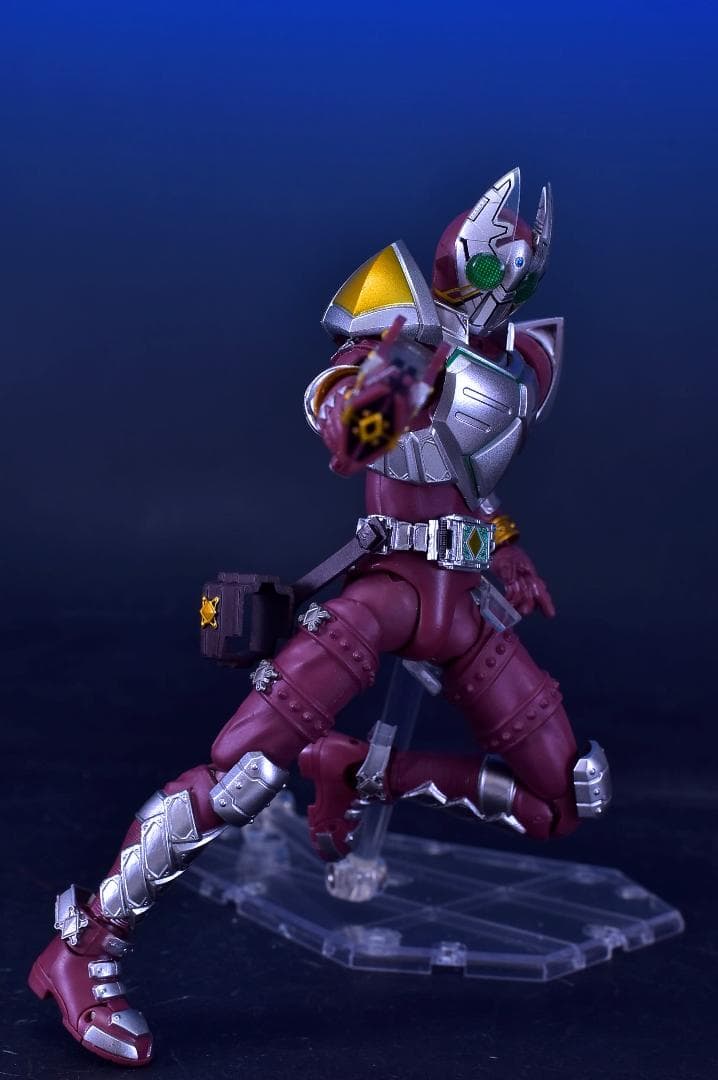 中古 S.H.フィギュアーツ 仮面ライダーギャレン&レッドランバスセット