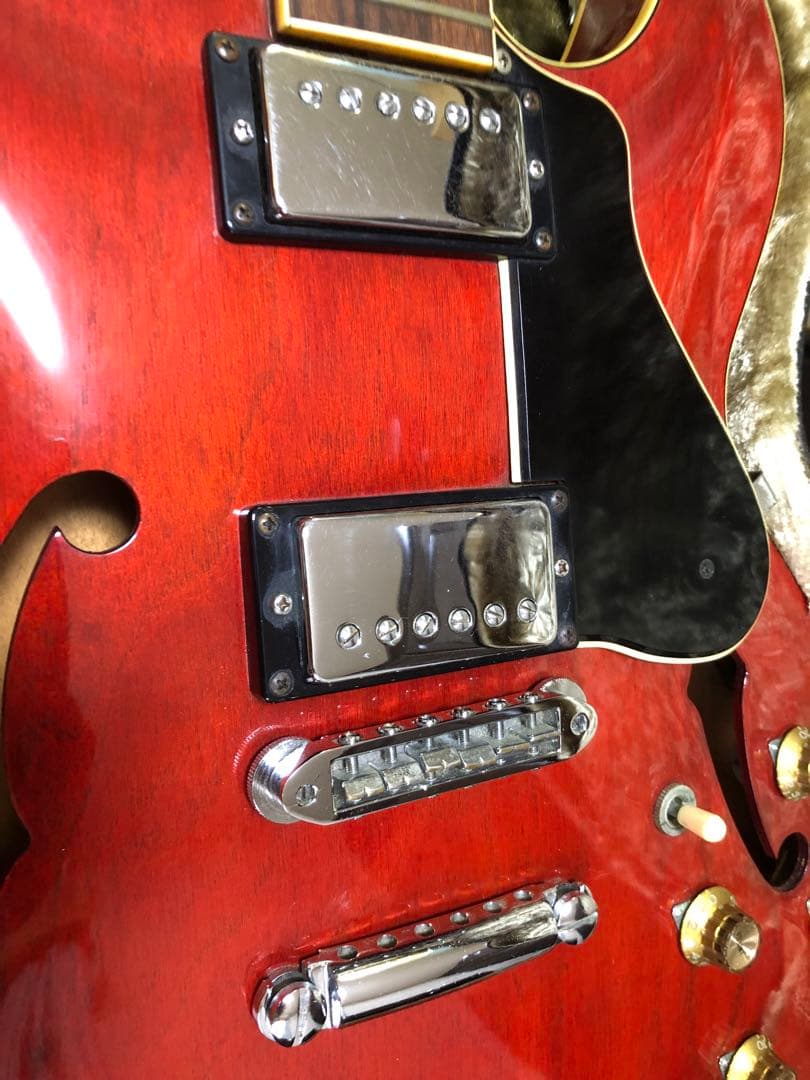 YAMAHA SA700 super Axe セミアコースティック エレキギター