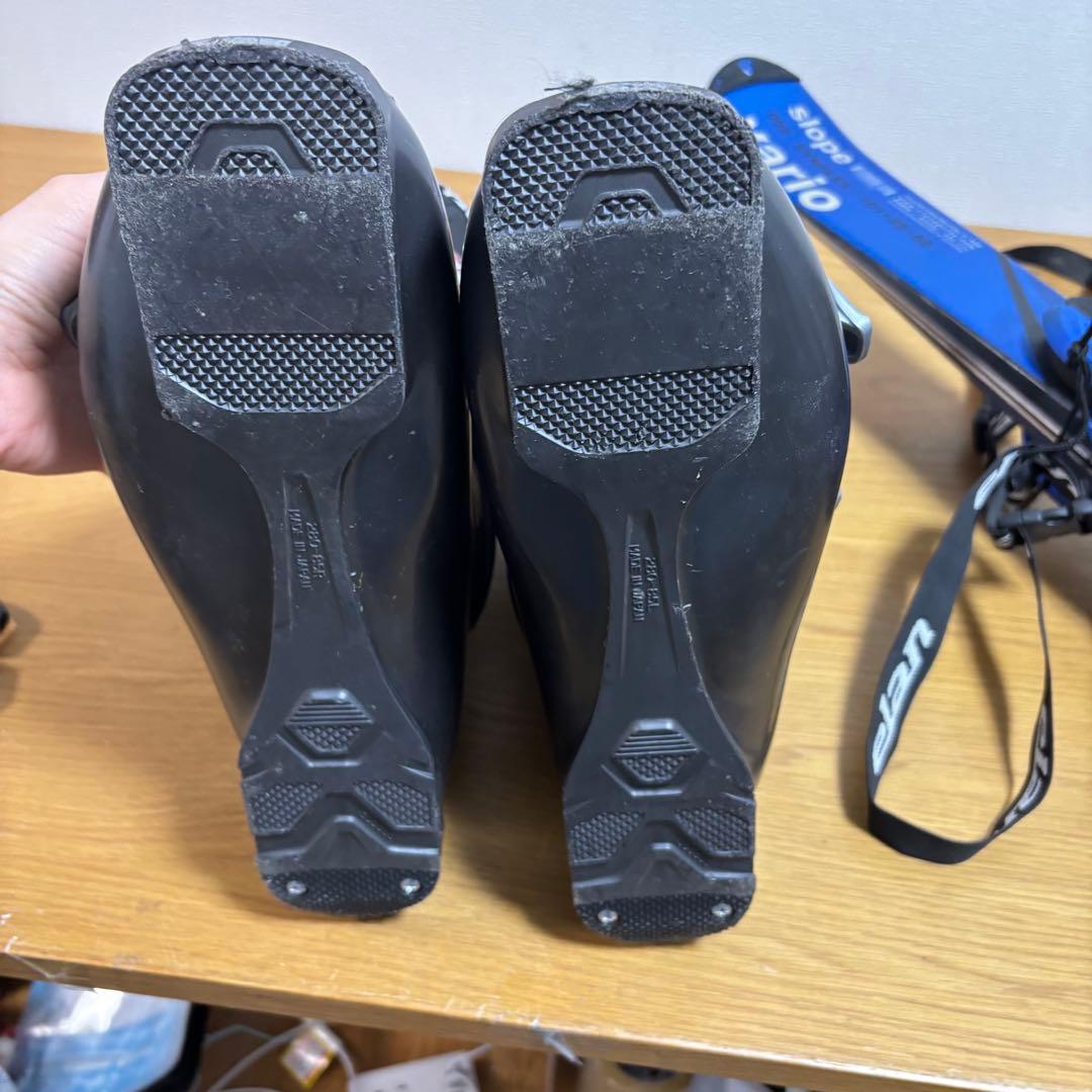 メンズ　ショートスキー　ファンスキーセット　elan28-28.5cm