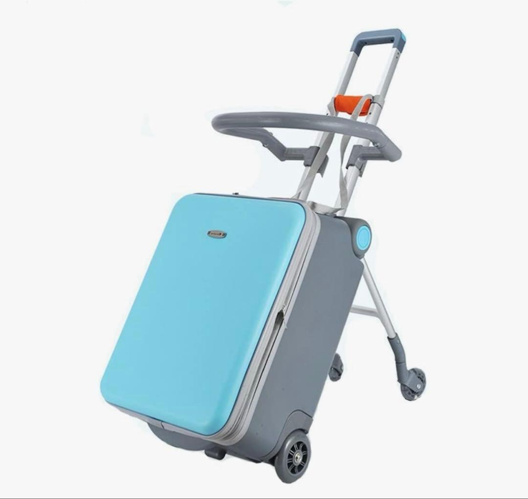 子供用スーツケース乗れる キッズ キャリーケース 40L大容量